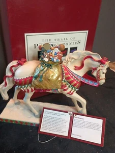 2006 Trail of Painted Ponies RETIRED "POLAR EXPRESS" XMAS PONY 1E/0,185 - Picture 1 of 16