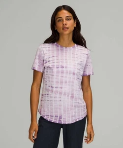 Lululemon Love Crew T-Shirt Shibori Square Lavendel Tau Glyzinie Gr. Large 8 10? - Bild 1 von 17