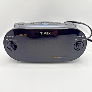 Timex T715 Alarm Clock Radio AM/FM Redi-Set Dual Alarm XBBU Large Display Tested - Picture 1 of 15