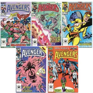 Avengers Vol 1 #s 262-266 lot of 5 Marvel Comics (1985) X-Factor! - Picture 1 of 11