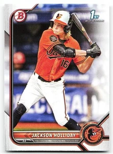 🔥 2022 Bowman Draft #BD-168 Jackson Holliday - Picture 1 of 2
