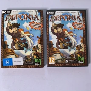 Deponia Limited Edition With Soundtrack PC Windows Game Complete - Picture 1 of 9