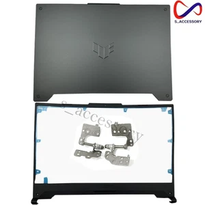 New ASUS TUF Gaming F15 FX507 FX507ZM FA507 Gray Lcd Back Cover Bezel Hinges US - Picture 1 of 8