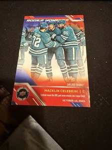 Macklin Celebrini #NHCD-31 2025 Upper Deck National Hockey Card Day - Bild 1 von 2