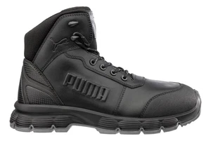 Puma Viper Herren Schwarz Stahlkappe/Zwischensohle S7L Arbeit Sicherheit Stiefeletten - Bild 1 von 6