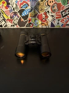 DRW Ruby Coated 10x25 Binoculars With Case - Picture 1 of 5