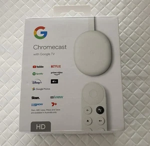 Chromecast Google TV HD Media Streamer - Picture 1 of 10