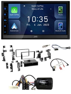 JVC DAB Bluetooth Lenkrad USB 2DIN Autoradio für Nissan Tiida Versa C11 08-11 pi - Bild 1 von 12