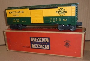% Lionel O Gauge Trains .. Vintage "Rutland Box Car #6464300" w/ Box - Picture 1 of 15