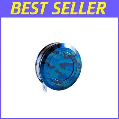 Ti-Tape Titanium Mini Tape Measure - 3 Ft Blue Camo, Keychain Clip Included - Image 1 of 4