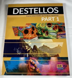 Destellos Part 1 - Student Print Edition - Paperback, by Meana Celia - Very Good - Picture 1 of 6