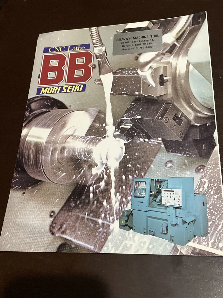 Брошюра токарный станок с ЧПУ BB Mori Seiki - Изображение 1 из 1