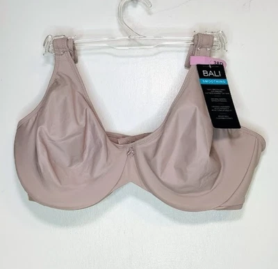 Sujetador con aros sin costuras Bali Passion for Comfort 3383 beige 38D nuevo con etiquetas Foto 1 de 2