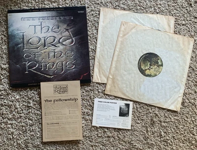 Leonard Rosenman – The Lord Of The Rings Record 2x Vinyl 12" LP Album 1978 - Image 1 of 4
