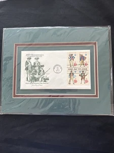 MILITARY UNIFORMS#1565-68 BL US FIRST DAY COVER 1975, ARTMASTER CACHET - Picture 1 of 2