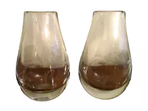 orrefors Fischvase siamesisches Kampffischpaar Orrefors Kristallvasen 7" H. - Bild 1 von 6
