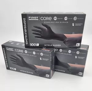 First Glove Nitrile Disposable Gloves Powder Latex Free 3 Mil - Picture 1 of 9