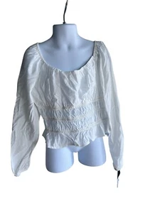 Art Class Girl's Size XL 14 Long Sleeve White Shirt - Picture 1 of 2