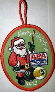 ┥ PARCHE DE FELIZ NAVIDAD 2012 ADORNO AMERICAN POOLPLAYERS 🙂 🙂 🙂 - Imagen 1 de 1