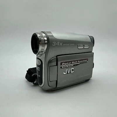 JVC GR-D290U 25x Digital Zoom MiniDV Digital Video Camera Camcorder for parts - Image 1 of 4