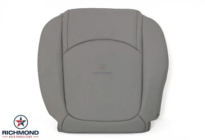 Saturn Outlook 2008 2009 - Cubierta de asiento de cuero de repuesto inferior del lado del conductor gris Foto 1 de 4