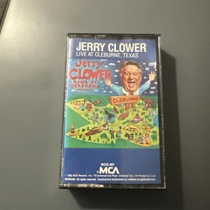 jerry clower cassette Live At Cleburne Texas 1983 Universal Snuffy Miller Comedy - Picture 1 of 3