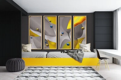 3D Blatt Perlen Q343 Tapete Wandgemälde Fototapete Selbstklebend Kay - Bild 1 von 4