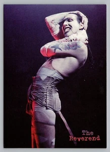 Marilyn Manson El Reverendo, Postal Vintage Reino Unido 4x6 "Mini Póster" B9 - Imagen 1 de 2
