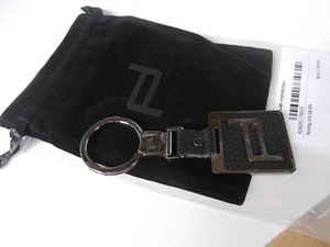 Porsche Design Keyring Icon black black Schlüsselanhänger Schlüsselring PD - Bild 1 von 6