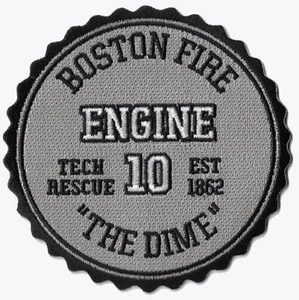 Motore Boston 10 Forma Unica The Dime Tech Rescue - Est. Toppa antincendio 1862 nuova - Foto 1 di 1