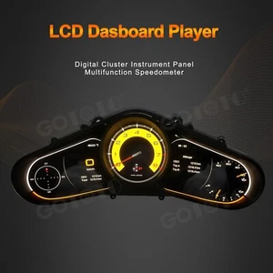 Car LCD Digital Cluster Instrument Speedometer For Porsche Cayenne 2010-2016 - Picture 1 of 9