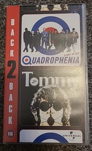 Tommy - The movie by The Who & Quadrophenia VHS In Great Condition Daltry Sting - Picture 1 of 3