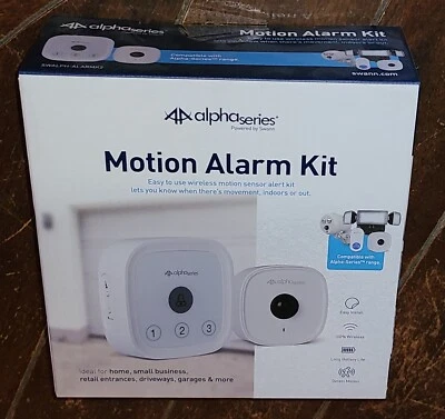 Alpha Series Weatherproof Wireless Motion Alarm Kit #SWALPH-ALARMK2 - Image 1 of 4