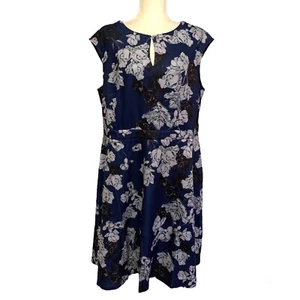 Alexia Admor Floral Fit & Flare Dress. New With Tickets. Size 1X. - Picture 1 of 4