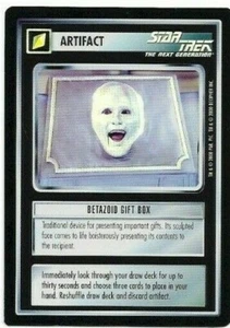 Star Trek CCG Reflections BETAZOID GIFT BOX  Foil NM/MT Artifact - Picture 1 of 1