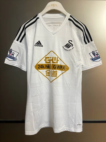 Swansea City Home Adidas Football Soccer Jersey kit shirt 2014-2015 Cover