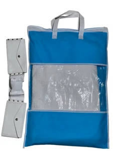 2 Pcs 100% Cotton Ihram Ahram Ehram + LeatherBelt + 7-Bead Tasbih for Umrah Hajj - Bild 1 von 9