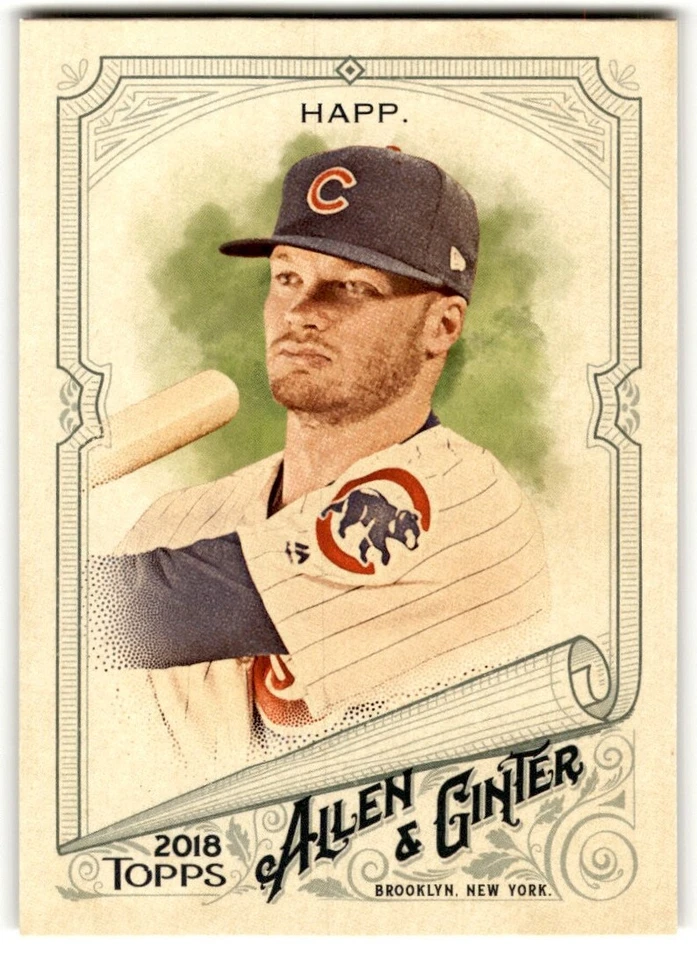 2018 Topps Allen & Ginter Ian Happ #115 Chicago Cubs - Image 1 of 2
