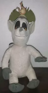 2009 Penguins Madagascar 15" KING JILIAN LEMUR Plush Soft Toy Stuffed Animal (R - Picture 1 of 4