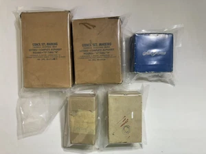 C.H. Hanson Brass Interlocking Stencil Letter & Number Set LOT used - 5 Sizes - Picture 1 of 15