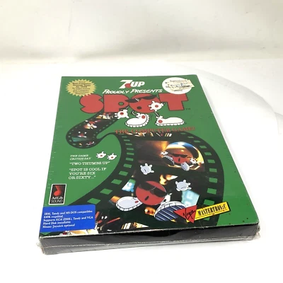 7 Up Spot The Computer Video Game! Vintage 1990 Sealed Virgin Mastertronic - Image 1 of 4