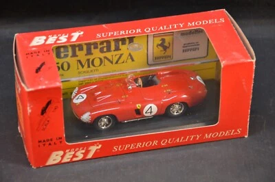 BEST MODEL 1/43 FERRARI 750 MONZA TOURIST TROPHY COD. 9048 DIE CAST MODEL ITALY - Immagine 1 di 3