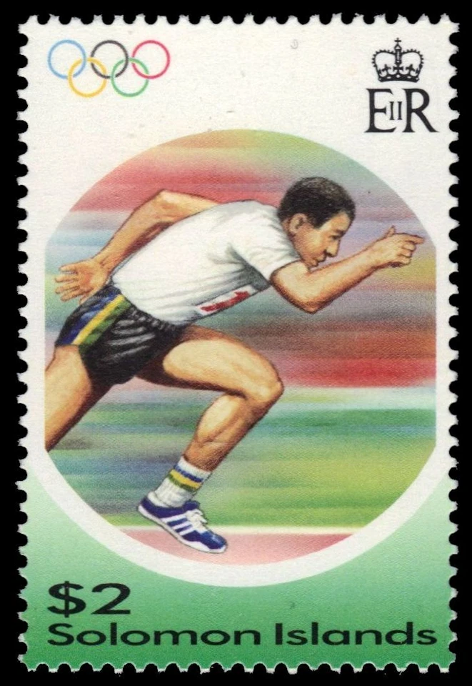 SOLOMON ISLANDS 972 - Athens Summer Olympics "Runner" (pa21695) - Image 1 of 1