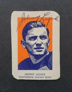Johnny Lujack signed Chicago Bears 1952 Wheaties football card - Picture 1 of 2