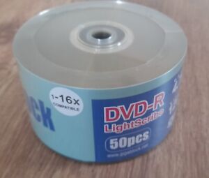 50 x Gigablock Lightscribe DVD-R Blank Discs 4.7gb