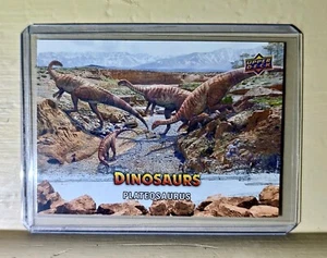 2015 Upper Deck Dinosaurs Plateosaurus #63 Card - Picture 1 of 2