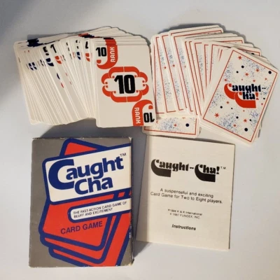 Caught-Cha 1989 Card Game Cards - Image 1 of 3