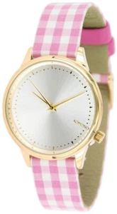 Komono Estelle Vichy Pink Womens Quartz Watch - Picture 1 of 4