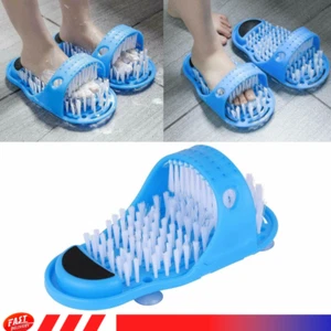 1* Feet Foot Shower Scrubber Massager Cleaner Exfoliating Washer Slipper Brush - Picture 1 of 10
