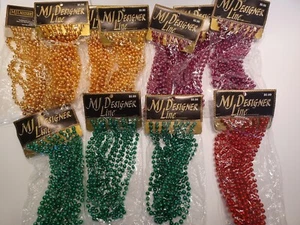 Beads On String Mj Designer Line Beads Huge Lot Of 11 VINTAGE from 1995 Sealed - Picture 1 of 6